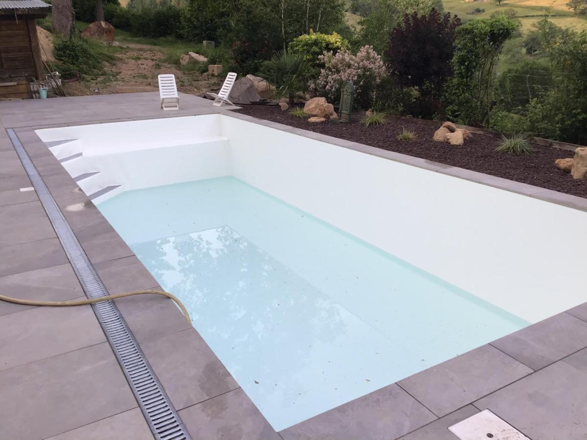 La Mazille , Cossy Vakantiestudio Met Zwembad In Zuid-Bourgogne Anglure-sous-Dun Exteriör bild