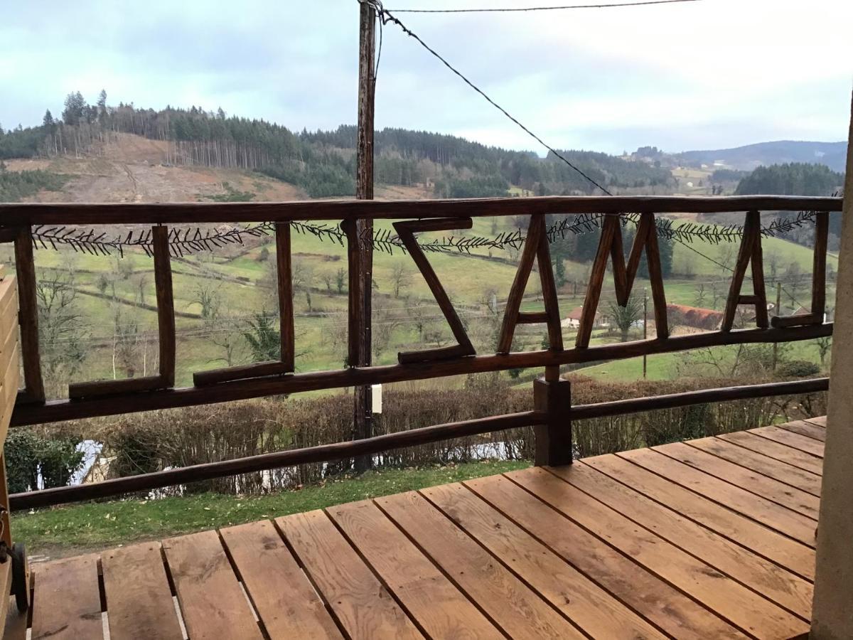 La Mazille , Cossy Vakantiestudio Met Zwembad In Zuid-Bourgogne Anglure-sous-Dun Exteriör bild